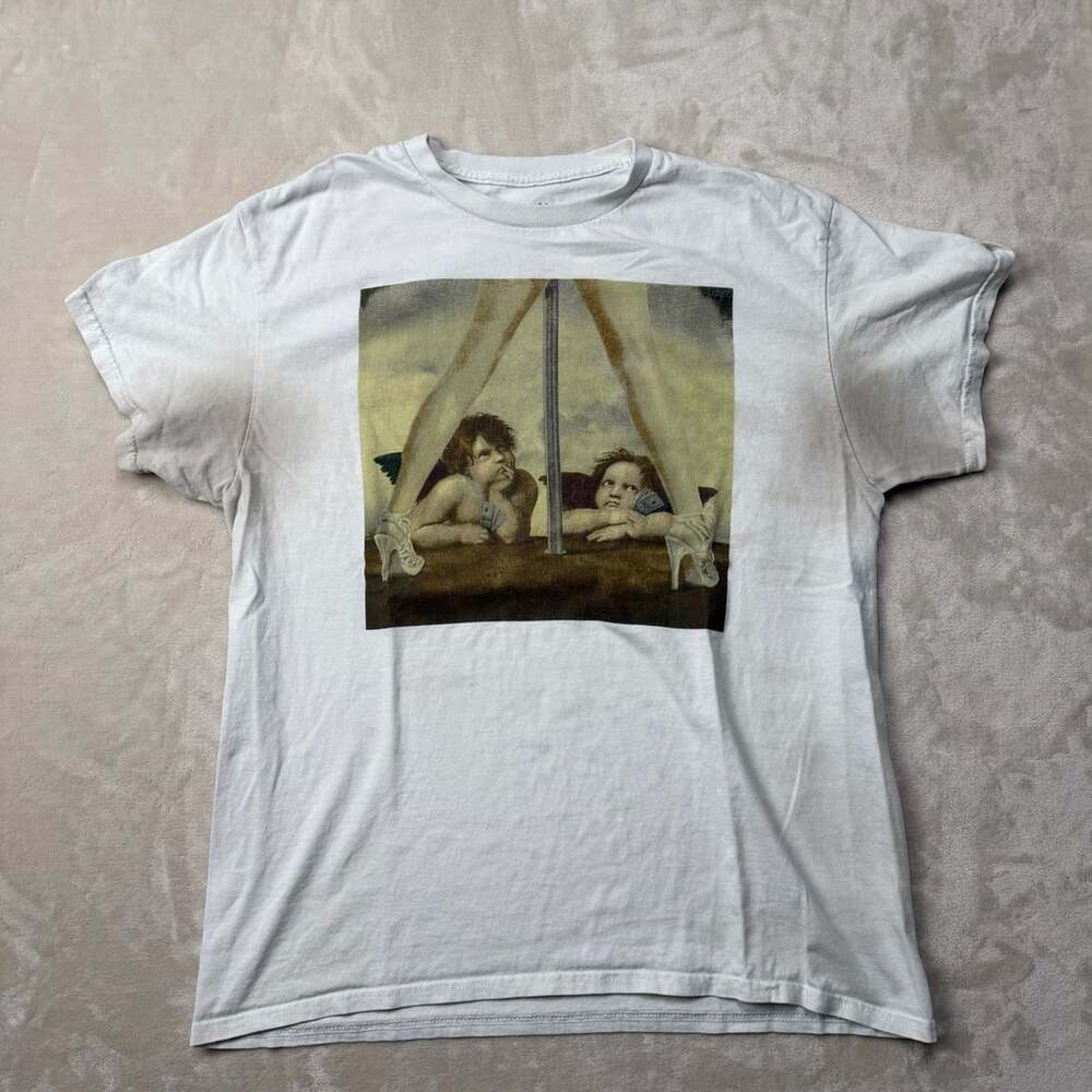 Supreme Venus T-Shirt Size L White Cherubs Graphic